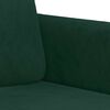 vidaXL Sofa Set Dark Green Velvet, Metal Large Seats Many Sofa Set