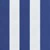 vidaXL Garden Bench Cushion Blue & White Stripe