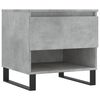 vidaXL Coffee Table Set of 2 Concrete grey Engineered wood, Metal Medium