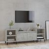 vidaXL TV Cabinet Concrete Gray Engineered wood, metal Large TV Cabinet