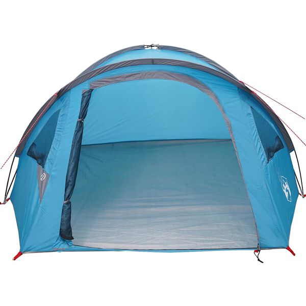 vidaXL Camping Tent with Roof Blue 308 x 268 x 130 cm Polyester