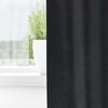 vidaXL Curtains 2 pcs Dark grey 55.12 x 55.12 in Velvet