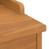 vidaXL Hallway Bench Natural wood Solid pinewood, engineered wood Compact