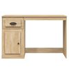 vidaXL Desk Sonoma Oak Engineered Wood Computer Desk Rectangular