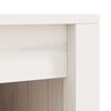 vidaXL Outdoor Kitchen Cabinet White Solid Pine Wood Medium Modular