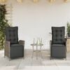 vidaXL Bistro Set Gray