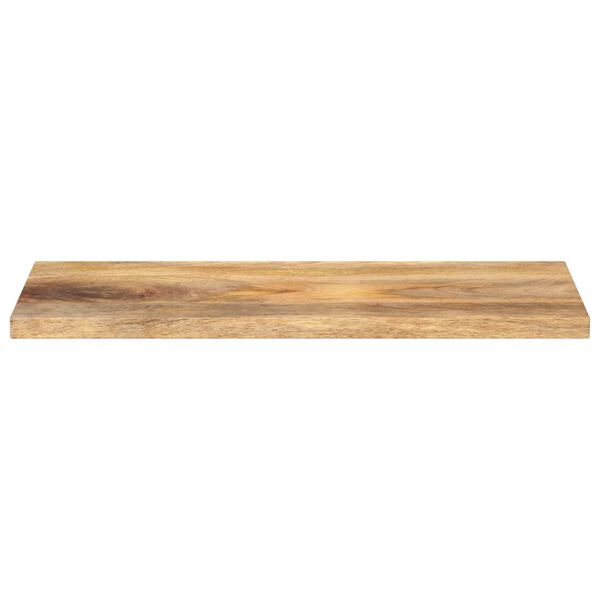 vidaXL Table Top Natural Mango Wood Solid Mango Wood 35.4 x 15.7 x 1.5 in