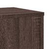 vidaXL Plant Stand Set of 2 Brown Oak Engineered Wood