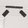 vidaXL Ceiling Spotlight Black 26 x 5.5 x 16.5 cm Steel