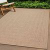 vidaXL Rug Beige Polypropylene Large UV-resistant materials