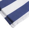vidaXL Sun Lounger Cushion Blue and white stripe
