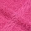 vidaXL Sauna Towel Set of 10 Pink 100% Cotton Large Sauna Towel