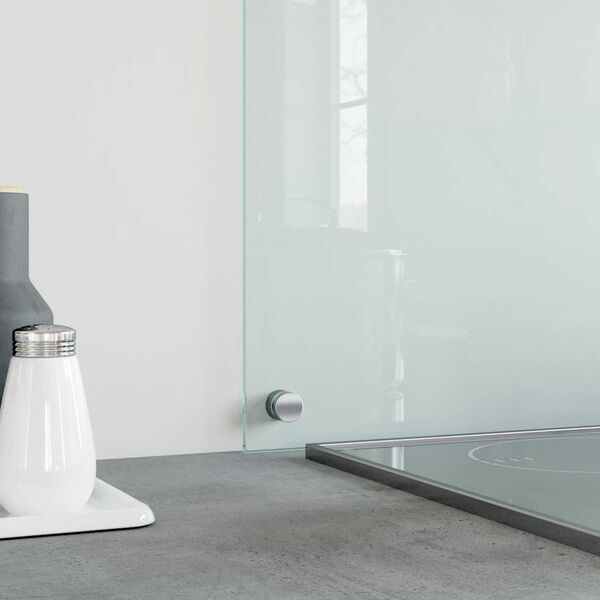 vidaXL Kitchen Backsplashes 2 pcs Transparent 27.6"x15.7" Tempered Glass