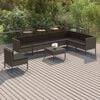 vidaXL Garden Lounge Set Grey, Anthracite (cushions)