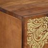 vidaXL Sideboard Brown 23.62 x 12.99 x 29.53 in Solid Mango Wood