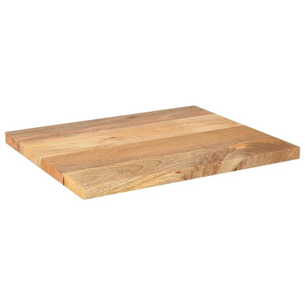 vidaXL Table Top 23.6"x19.7"x1" Rectangular Solid Wood Mango