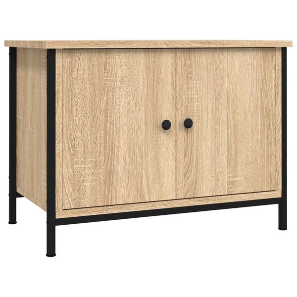 vidaXL TV Cabinet Sonoma Oak Engineered wood Medium TV Cabinet