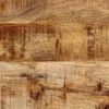 vidaXL Console Table Natural Mango Wood Solid Mango Wood Slim