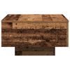 vidaXL Coffee Table Old Wood 21.65 x 21.65 x 12.20 in
