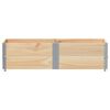 vidaXL Pallet Collars 2 pcs 59.1x19.7" Solid Wood Pine