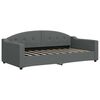 vidaXL Daybed With Trundle Dark Grey