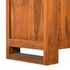 vidaXL TV Cabinet Natural Teak Solid Teak Wood Large Teak Cabinet