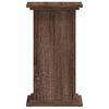 vidaXL Plant Stand Brown Oak Engineered Wood 13 x 13 x 23.6 in Durable