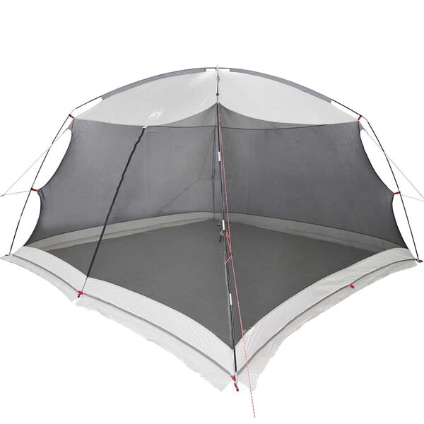 vidaXL Mosquito Tent with Roof Grey 149.61 x 149.61 x 88.58 in