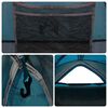 vidaXL Camping Tent 1-Person Blue Waterproof