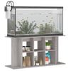 vidaXL Aquarium Stand Grey Sonoma Engineered Wood 47.2 x 15.7 x 23.6 in