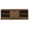 vidaXL TV Cabinet Brown oak Engineered wood 40.2 in x 14.0 in x 14.4 in