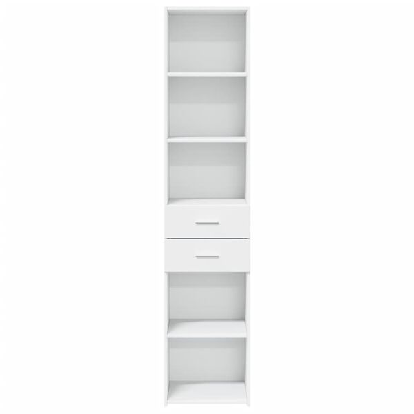 vidaXL Highboard White Engineered wood Large Highboard Rectangular
