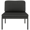 vidaXL 10 Piece Patio Lounge Set with Cushions Aluminum Anthracite