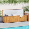 vidaXL Garden Box Natural Wood Solid Teak Wood 78.7x19.7x21.7 in