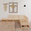 vidaXL Garden Lounge Set Pine Solid Pinewood Large Modular