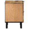 vidaXL Bedside Cabinet Mango desert brown