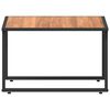 vidaXL Coffee Table Brown Steel