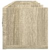 vidaXL Wall Cabinets Set of 2 Sonoma oak Engineered wood Medium