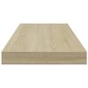 vidaXL Shelf Set of 8 Sonoma Oak Engineered Wood Small Simple