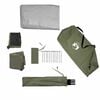 vidaXL Fishing Tent 2-Person Olive Green Waterproof