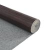 vidaXL Rug Dark Brown Bamboo, Polypropylene 31.5x78.7 in Rug