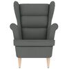 vidaXL Armchair Dark Grey