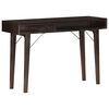 vidaXL Console Table Black and brown Solid reclaimed wood, MDF