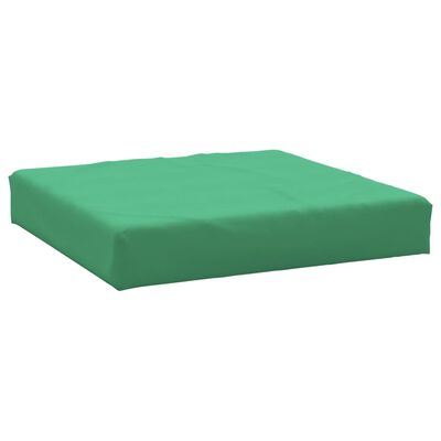 vidaXL Pallet Cushion Green Oxford Fabric