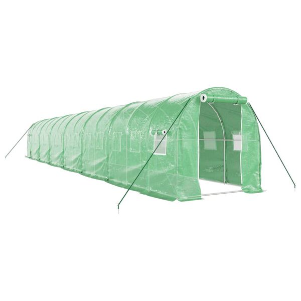 vidaXL Greenhouse Green Polyethylene 301 square feet