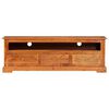 vidaXL TV Stand 47.2"x11.8"x15.7" Solid Wood Acacia