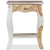 vidaXL Bedside Cabinet Solid Acacia Wood 15.7"x11.8"x19.7"