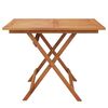 vidaXL Garden Dining Set Natural wood Solid Acacia wood Standard