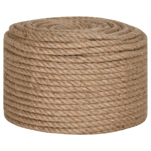 vidaXL Rope 100% Jute 0.6" 3937"