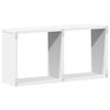 vidaXL Wall Cabinet White Engineered wood Medium Wall Cabinet